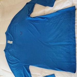 PEAK VELOCITY BLUE SMALL LONG SLEEVE TOP